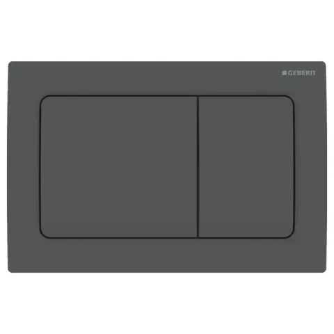 GEBERİT ALFA 30 2-K KUMANDA KAPAĞI MAT SİYAH 115.055.14.1