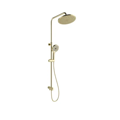 RAIN ROUND PUSH BUTTON DUŞ BARI ALTIN