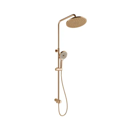 RAIN ROUND PUSH BUTTON DUŞ BARI ROSE GOLD