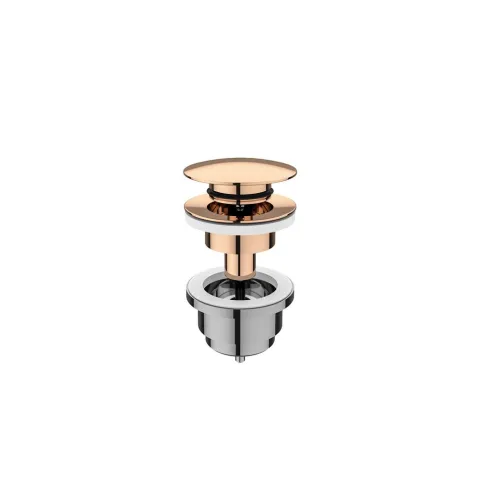 NOV UNIVERSAL LAVABO SÜZGEÇİ YUVARLAK ROSE GOLD