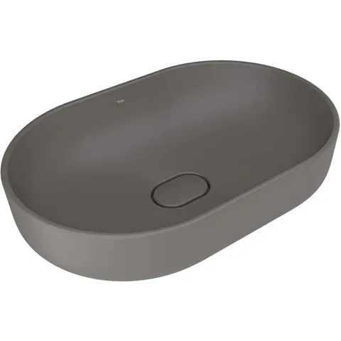 ZERO 2.0 60X40 OVAL ÇANAK LAVABO MAT GRİ