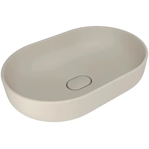 ZERO 2.0 60X40 OVAL ÇANAK LAVABO MAT VİZON