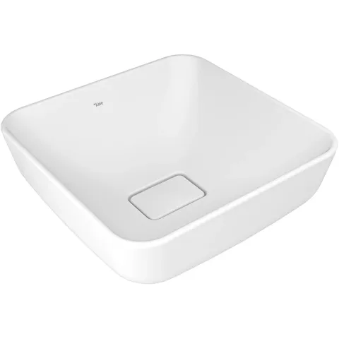 ZERO 2.0 40X40 KARE ÇANAK LAVABO MAT BEYAZ
