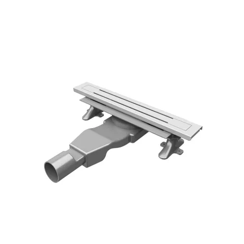 KALE SMARTLINE TRENDY 40 CM SATİNE INOX DUŞ KANALI YANDAN ÇIKIŞLI