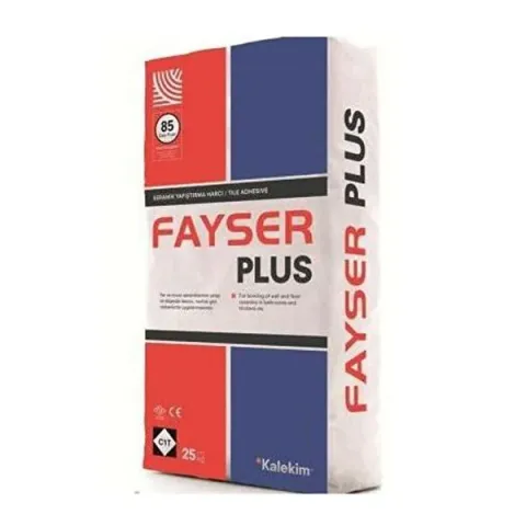 FAYSER PLUS C1T SINIFI YAPIŞTIRMA HARCI GRİ 25 KG