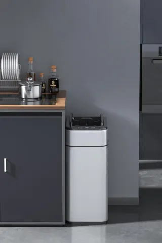 MASE SENSÖRLÜ OZON ÇÖP KOVASI 50 LİTRE CHROME