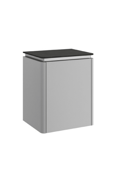 Kale Lotus 45 Cm Mat Gri-Antrasit Yan Dolap
