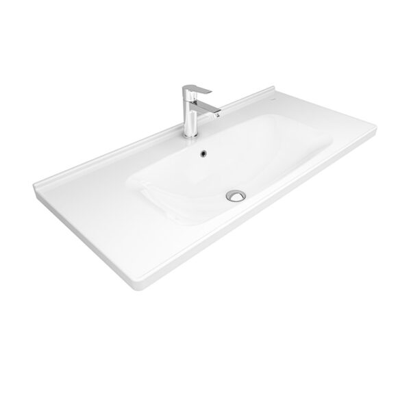 Kale Idea 2.0 100X45 Etajerli Lavabo Beyaz